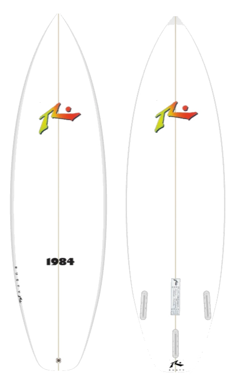 1984 by Rusty Surfboards