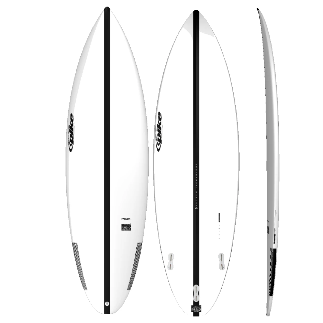 Pilum Pike Surfboard by Fabio Giacomini