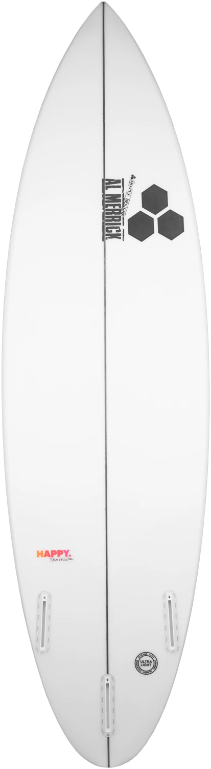 Happy Traveler — bottom view