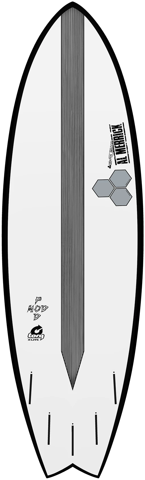 X-Lite Pod Mod Black — bottom view