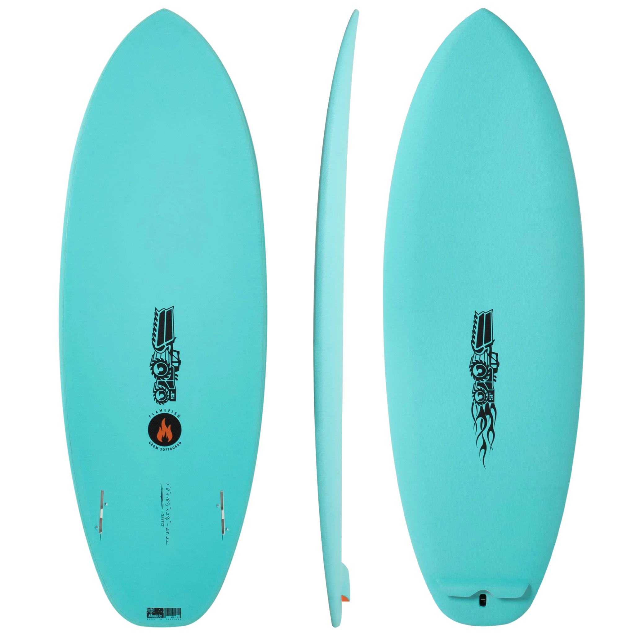 Flame Fish Grom Softboard by JS Industries