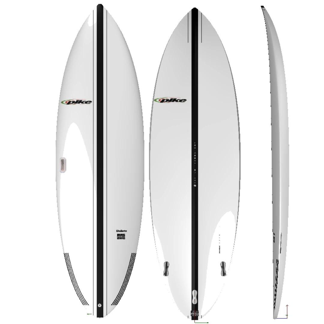 Ballista Pike Surfboard by Fabio Giacomini