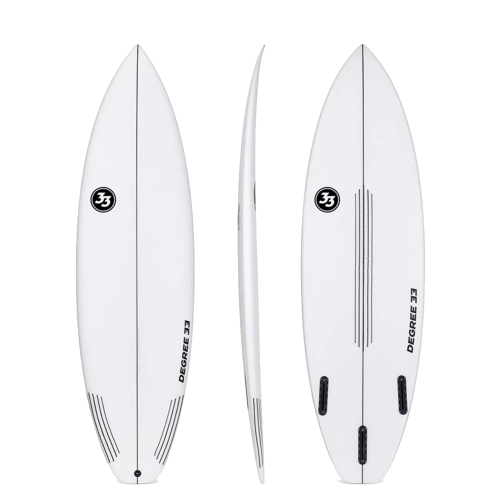 All Terrain Vehicle Shortboard Surfboard (Poly) by Degree 33 Surfboards