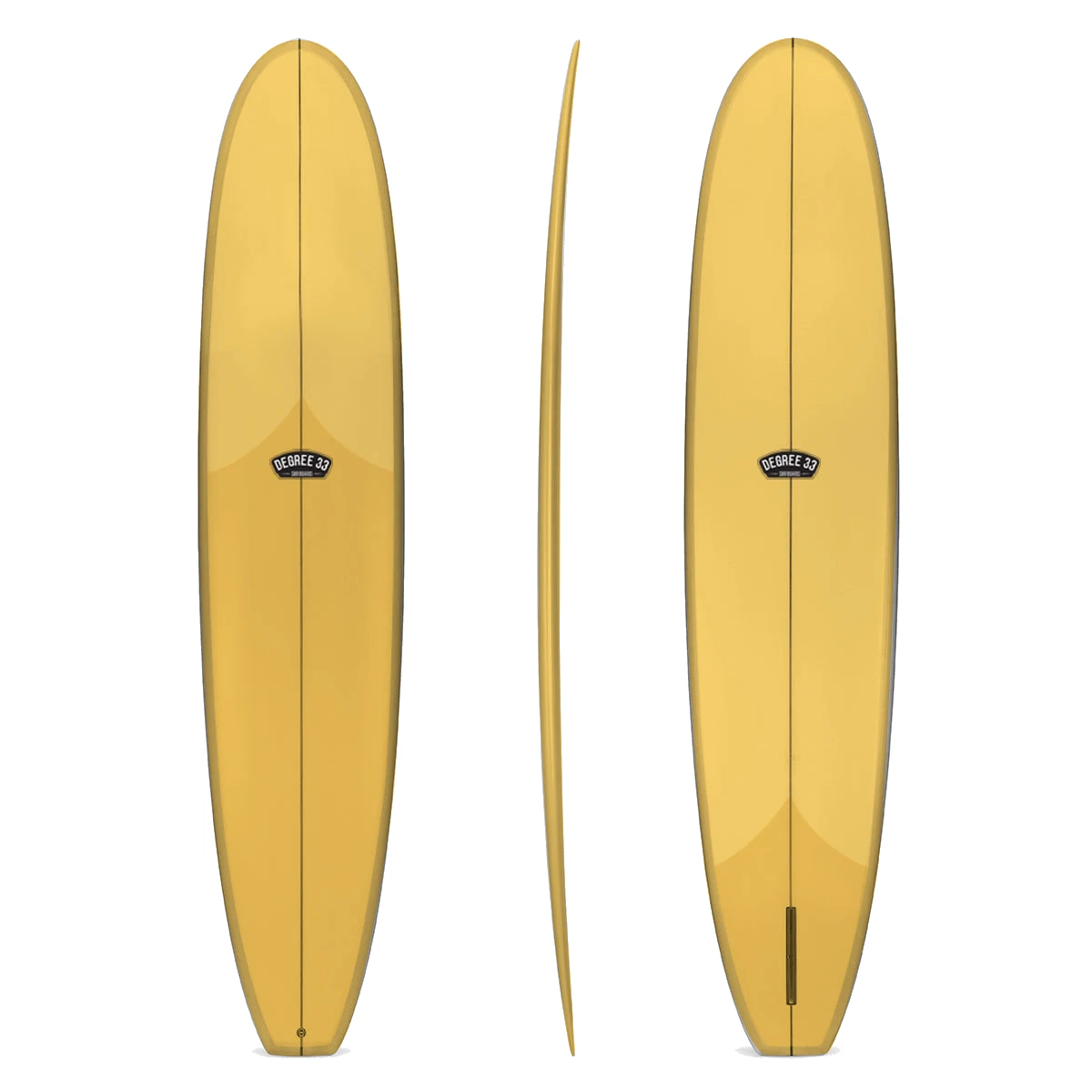 Classic Longboard Surfboard Mango Resin (Poly) by Degree 33 Surfboards