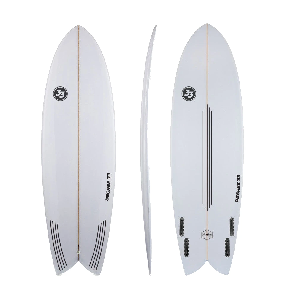 Retro Fish (NexGen Epoxy) by Degree 33 Surfboards