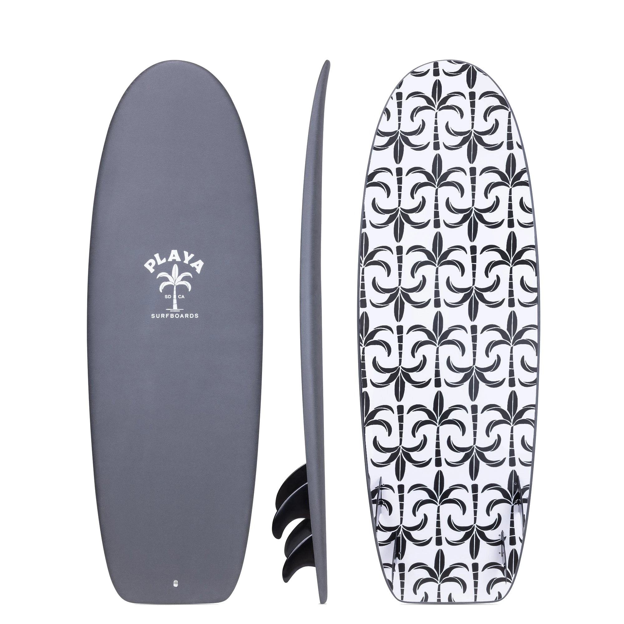 Playa Groveler Foamie (Gray) by Degree 33 Surfboards