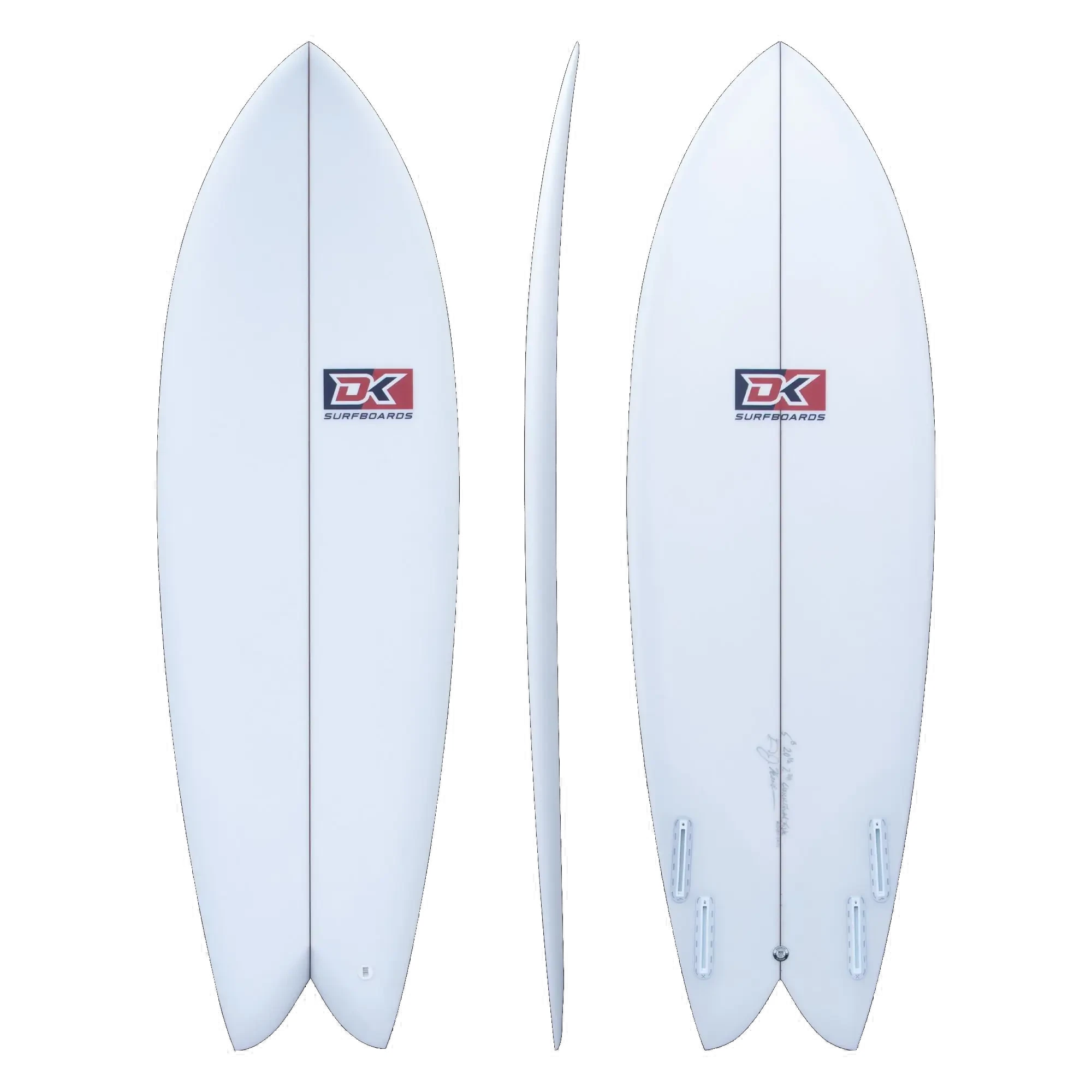 Classic Quad Fish by DK Surfboards