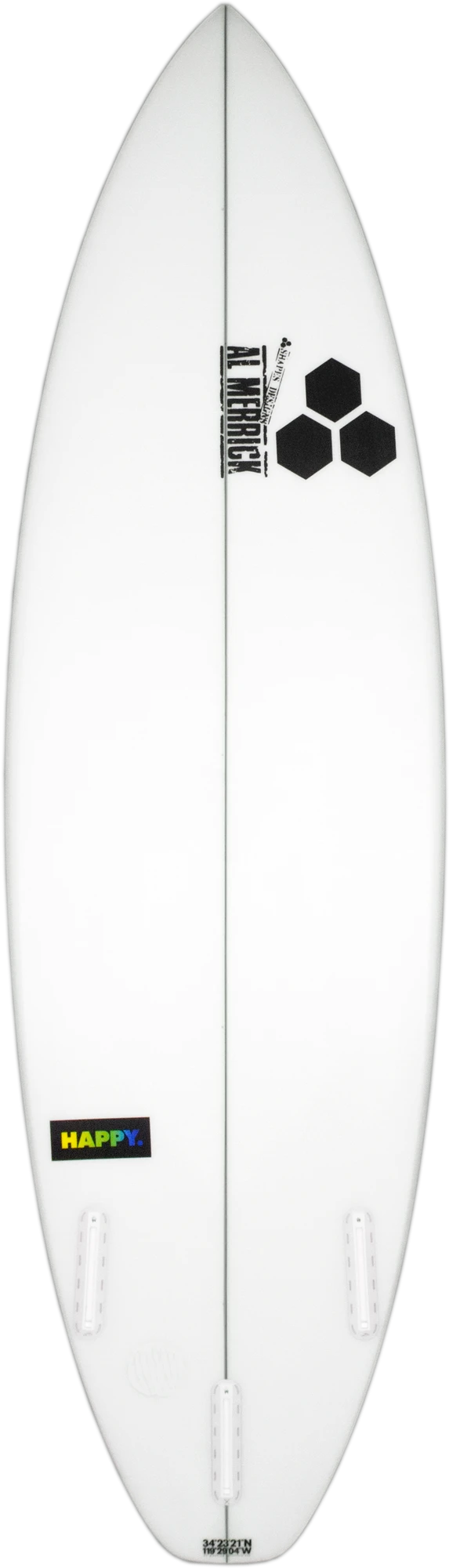 Happy — bottom view