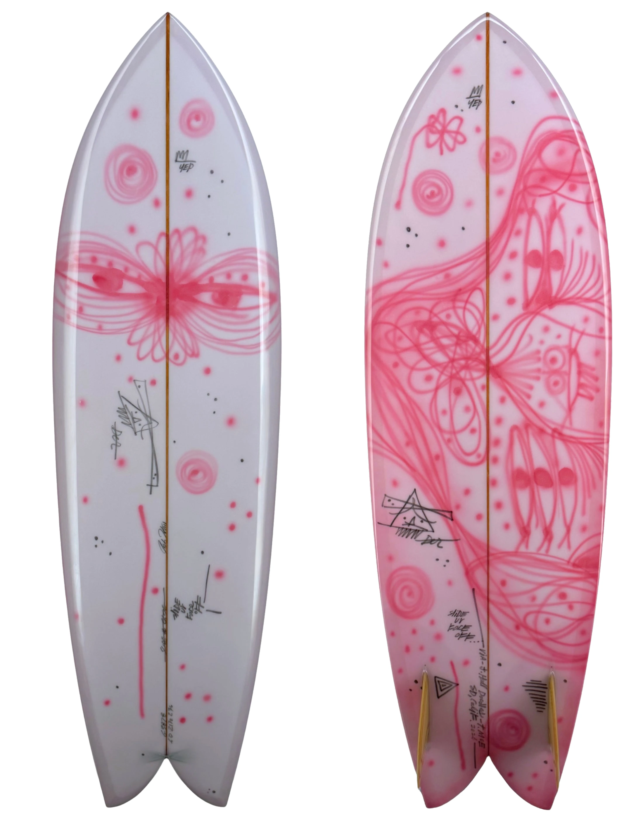 Gen 2 Keel Fish featuring origina art by Thomas Campbell by Josh Hall
